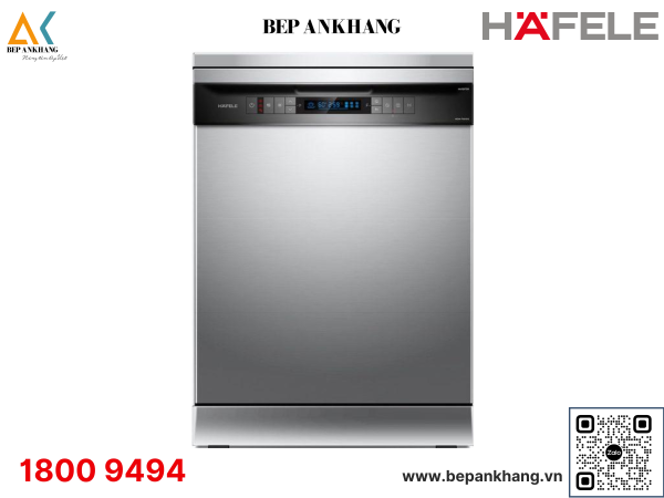 MÁY RỬA BÁT HAFELE HDW-F6051S 538.21.370 - Dung tích 15 bộ